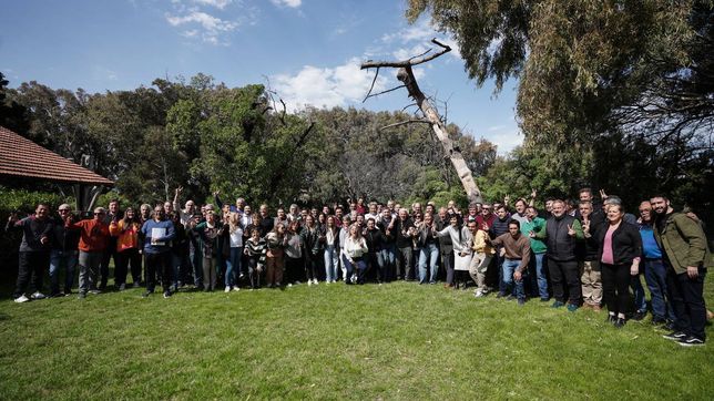 Máximo Kirchner en Monte Hermoso
