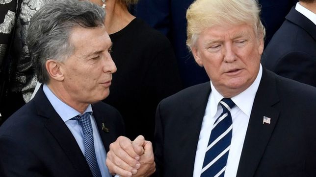 en el super martes electoral, macri hincha por trump, el garante de su gobierno