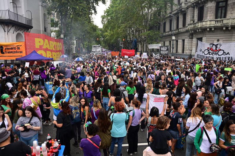 Marcha del 8M.