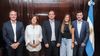 El nuevo bloque cuenta con la cordobesista Vigo y cuatro oficialistas que reportaban a CFK: Catalfamo y Snopek (Unidad Ciudadana) junto a Kueider y Espínola (Frente Nacional y Popular).