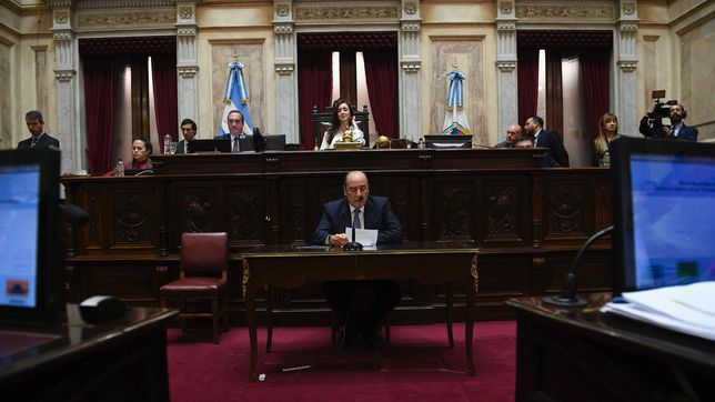 Guillermo Francos en el Senado.&nbsp; 