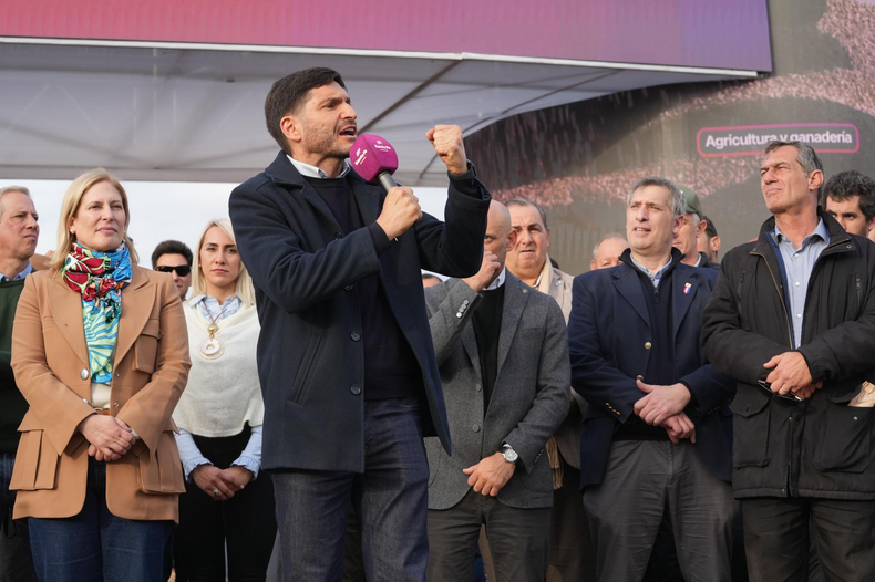 El efervescente discurso de Maximiliano Pullaro en Agroactiva.