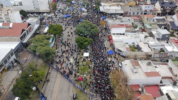 El Gobierno siguió de cerca el funeral del Indio Solari. El Gobierno siguió de cerca el funeral del Indio Solari.