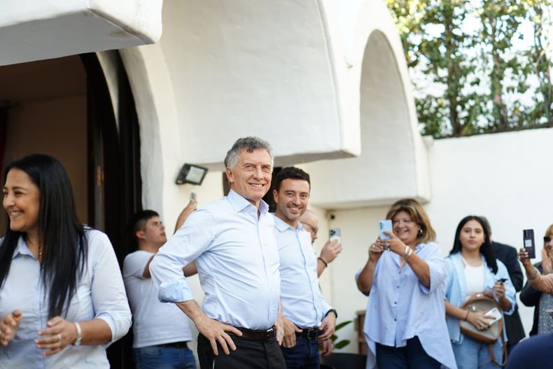 Mauricio Macri recibió a Rodrigo de Loredo en su oficina de Olivos.&nbsp;