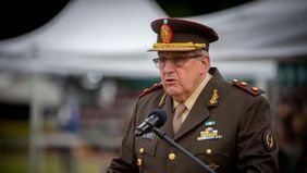 El general retirado Rodrigo Soloaga, destituido.