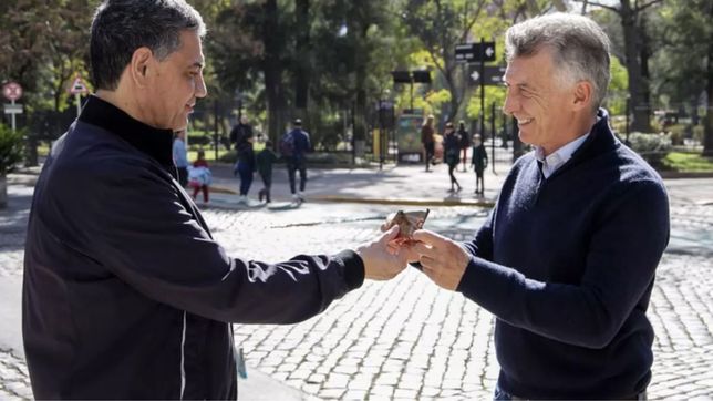 Jorge Macri y Mauricio Macri.