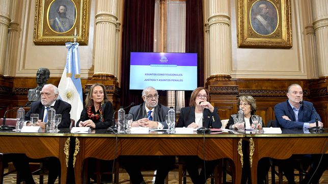 El plenario que discutió la ampliación de la Corte Suprema.&nbsp;