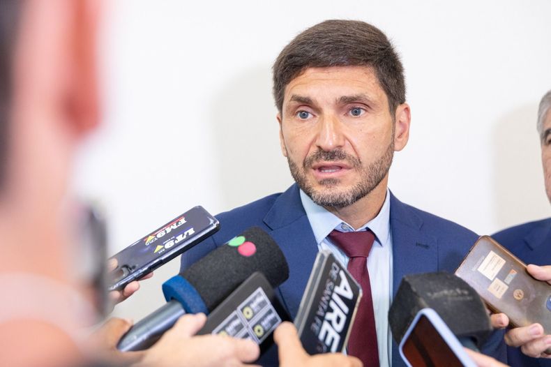 Maximiliano Pullaro, gobernador de Santa Fe.