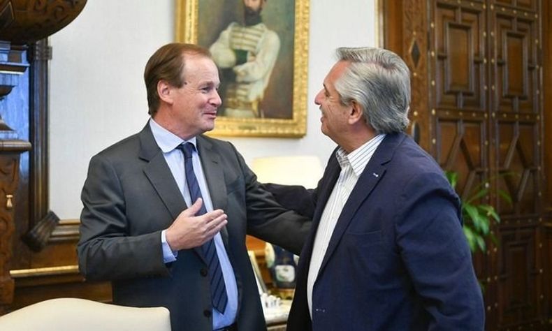 Gustavo Bordet y Alberto Fernández