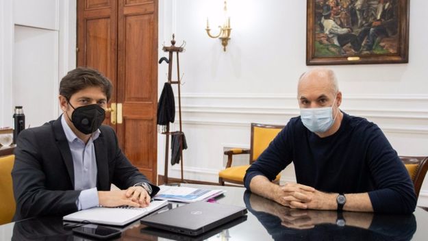 El AMBA, con imagen en baja: Larreta 10 y Kicillof 15 en la tabla de gobernadores