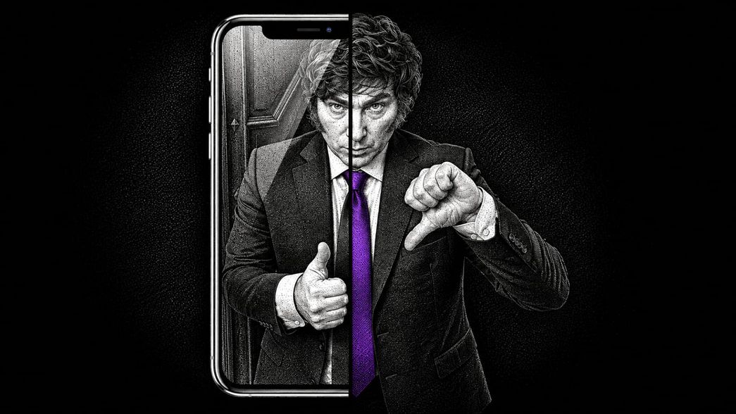 Javier Milei recupera imagen digital, pero no logra revertir la tendencia negativa ni recobrar protagonismo.