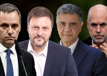 Manuel Adorni - Leandro Santoro - Jorge Macri - Horacio Rodríguez Larreta
