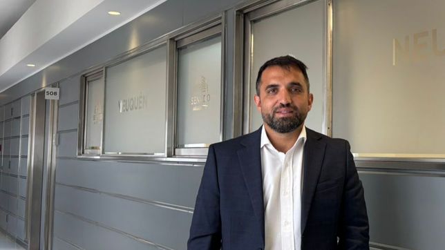 Damian Torres, vicepresidente de la Libertad Avanza en Río Negro, lanzado a la candidatura por Viedma.