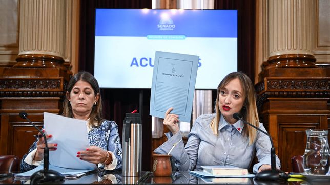 Guadalupe Tagliaferri y Anabel Fernández Sagasti, firmantes de rechazos a Manuel García-Mansilla. 