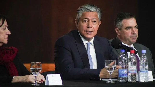 Rolando Figueroa encabezó un encuentro en el Auditorio de la Casa de Gobierno de Neuquén.&nbsp;