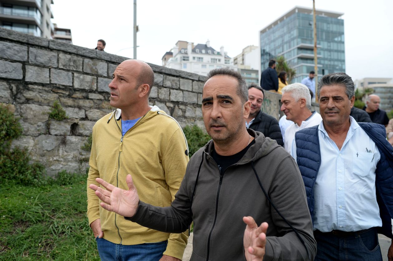 Ramiro Tagliaferro, en Mar del Plata.