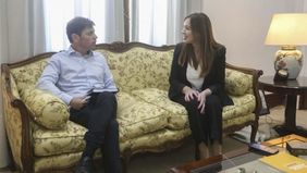 El chat entre Vidal y Kicillof, en medio de la pandemia