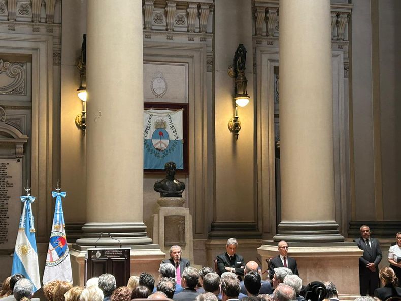 Juan Carlos Maqueda, Horacio Rosatti y Carlos Rosenkrantz. Juan Carlos Maqueda, Horacio Rosatti y Carlos Rosenkrantz.