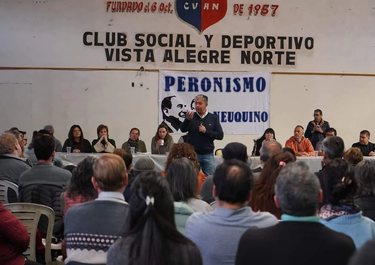 Rolando Figueroa suma respaldos del peronismo en Neuquén.
