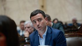 Rodrigo de Loredo, jefe del bloque radical en la Cámara de Diputados