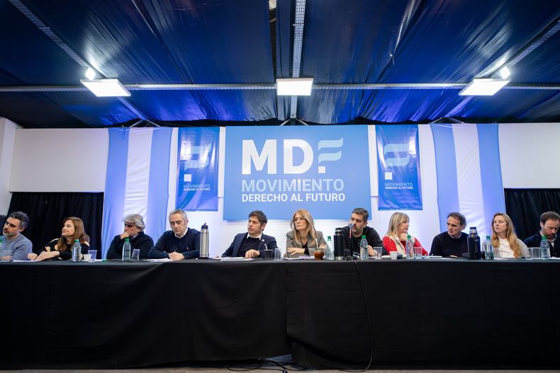 Axel Kicillof encabezó el encuentro del MDF