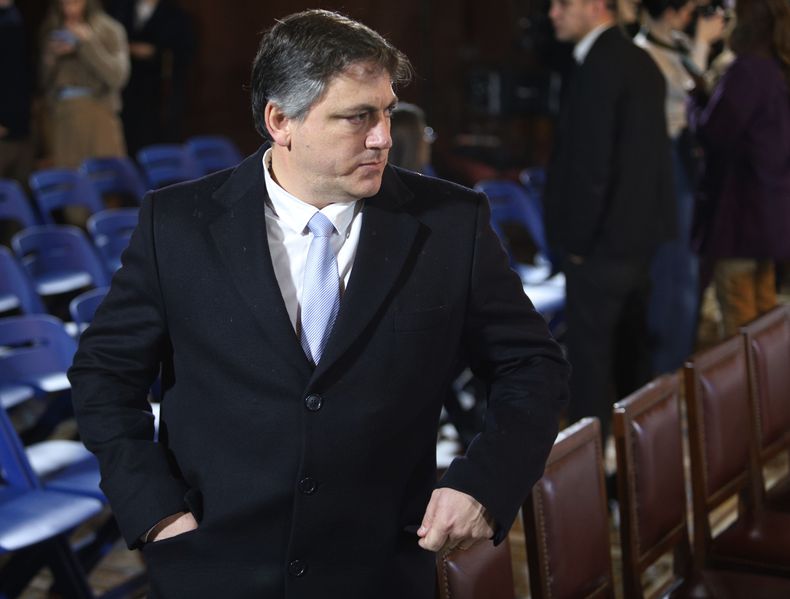 Francisco Paoltroni en el Senado