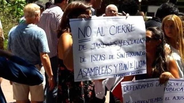 presionada, vidal da marcha atras con el cierre de escuelas en el delta