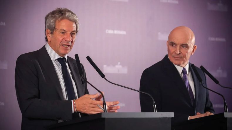 Juan Pazo, titular de la ARCA, y José Luis Espert