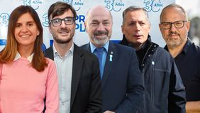 Fernanda Raverta - Lucas Ghi - Mario Secco - Fernando Grey - Diego Valenzuela. (Montaje).