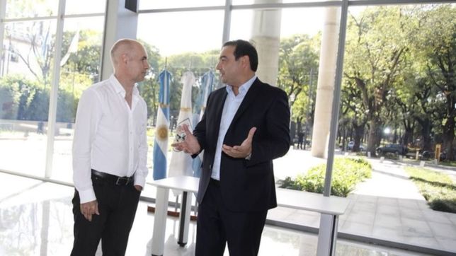 en campana, larreta vuela a corrientes para afianzar el vinculo con valdes