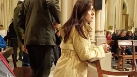 Victoria Villarruel paso la Semana Santa en Córdoba