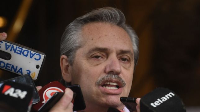 alberto f. reitero su deseo de sumar a massa y tildo de mentiroso a macri