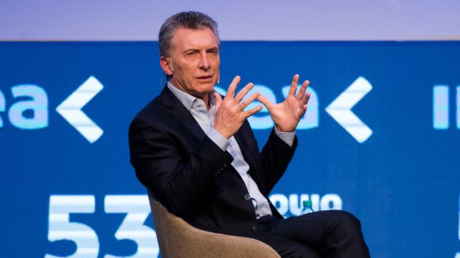 Mauricio Macri en el 53° Coloquio de IDEA