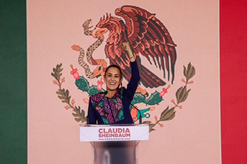 Claudia Sheinbaum, presidenta electa de México.