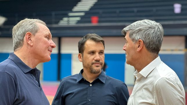 Guillermo de Rivas, Marcos Torres y Daniel Passerini