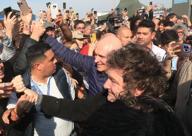 José Luis Espert y Javier Milei.