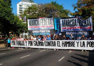 La bifurcada piquetera