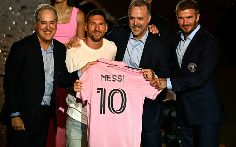 Los hermanos Mas Canosa, Lionel Messi y David Beckham unidos por el Inter de Miami