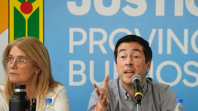 PJ bonaerense: la vicepresidenta Verónica Magario y el titular de la Junta Electoral, Leonardo Nardini
