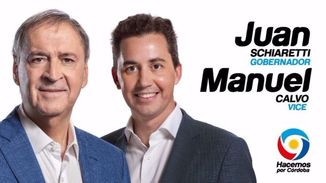 schiaretti desafia la epoca y va con formula 100% masculina en cordoba