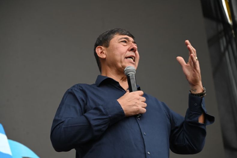Marcelo Esteban Rucci, secretario general del Sindicato del Petróleo y Gas Privado de Río Negro, Neuquén y La Pampa.