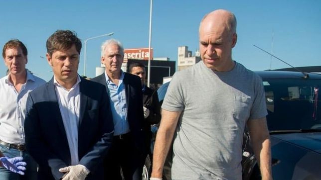 una biletaral kicillof - larreta remendo la paz en medio de la guerra