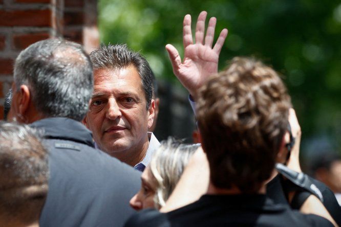 Sergio Massa. Espérenme, no los voy a defraudar.