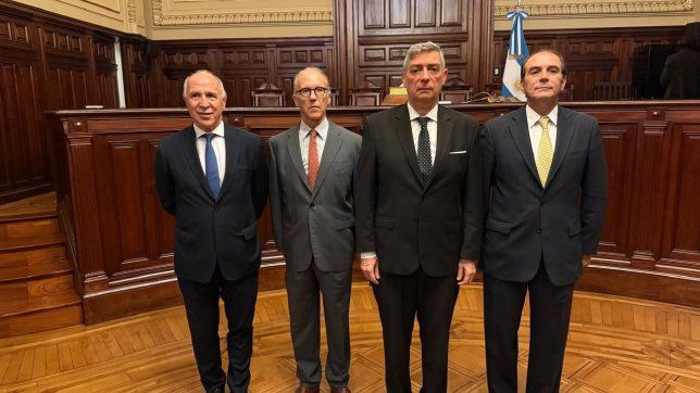 La Corte Suprema de Javier Milei: Manuel García-Mansilla, Ricardo Lorenzetti, Horacio Rosatti y Carlos Rosenkrantz.