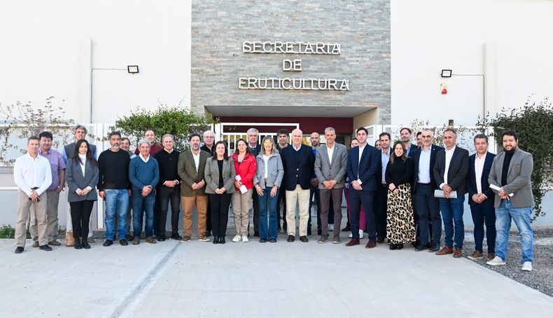 Fernanda González, ministra de Producción de La Pampa, en la 1° Reunión Regional Patagónica del Consejo Federal Agropecuario.