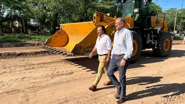 Gustavo Sáenz junto a Sergio Camacho, nuevo jefe de Gabinete en Salta