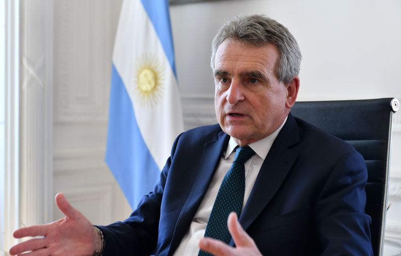 Agustín Rossi, jefe de Gabinete.