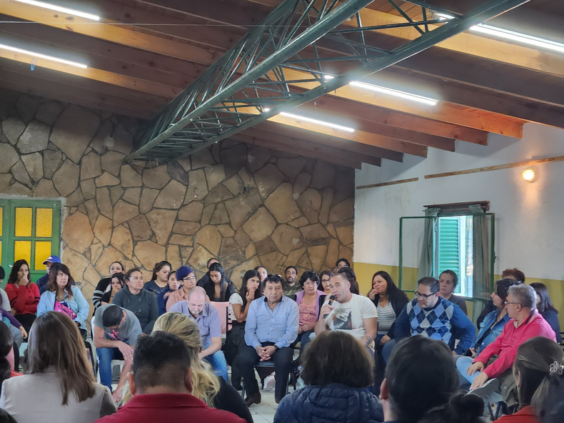 Reunión del peronismo en Zapala. El PJ de Neuquén busca su destino para 2025.