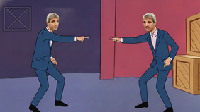 Toto Caputo x 2 (imagen generada con inteligencia artificial).