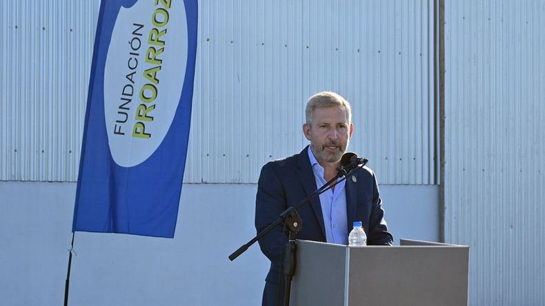Rogelio Frigerio anunció aumento de subsidios para la tarifa eléctrica del sector arrocero de Entre Ríos.